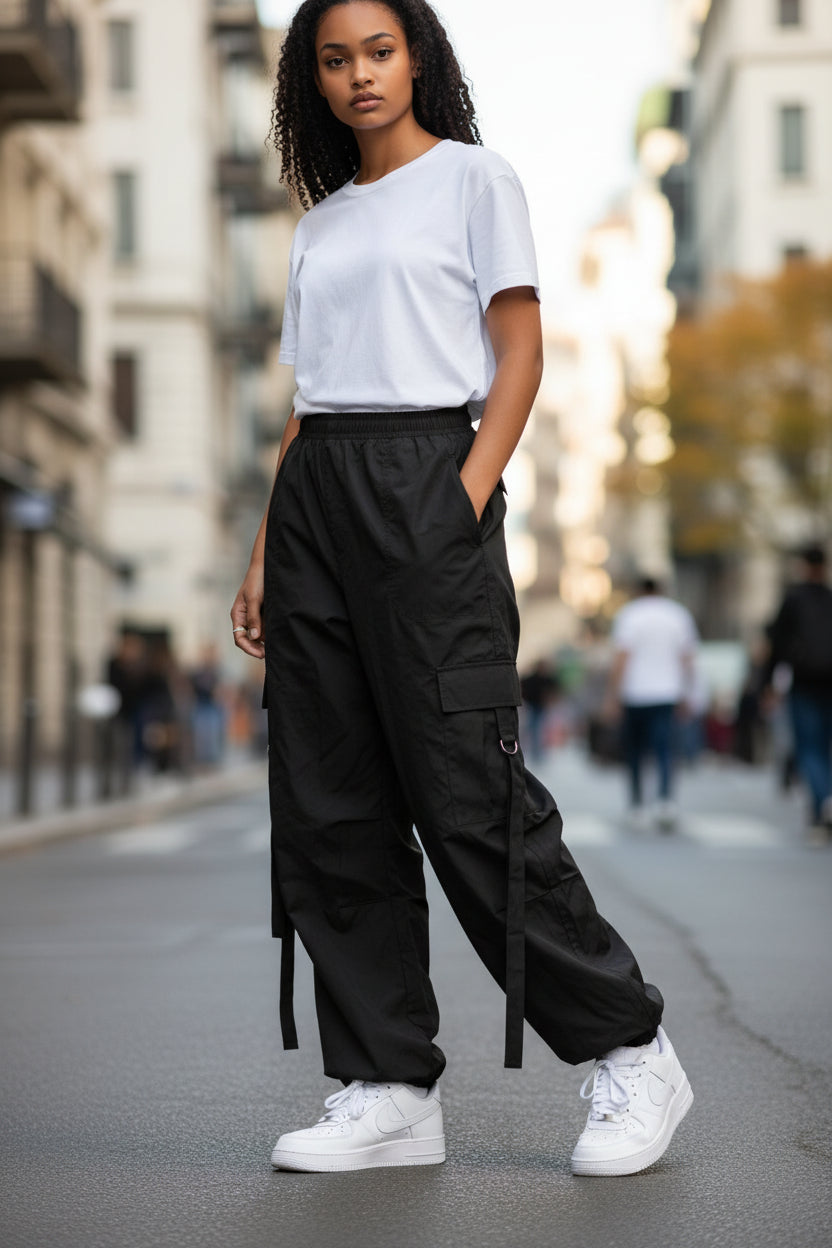 Yahudah Cargo Baggy Jogger