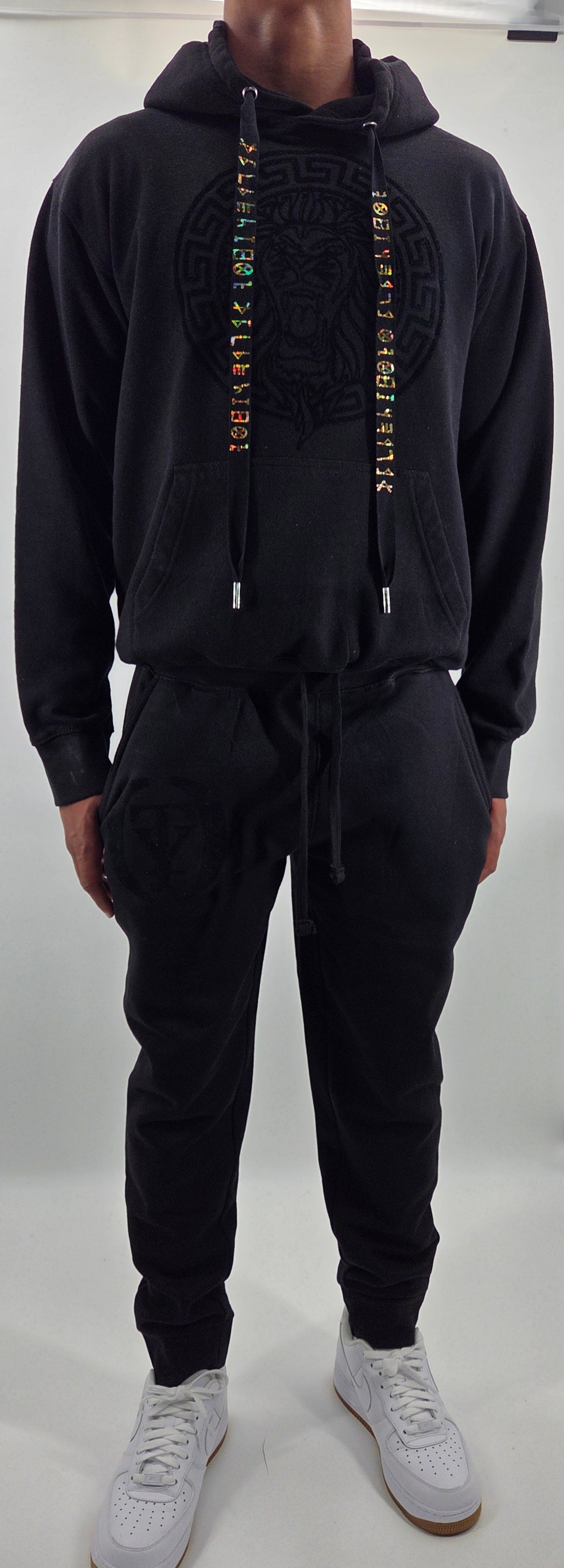 Black Senate Jogger Suit