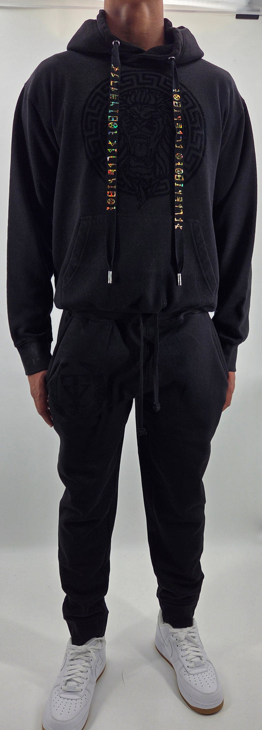 Black Senate Jogger Suit