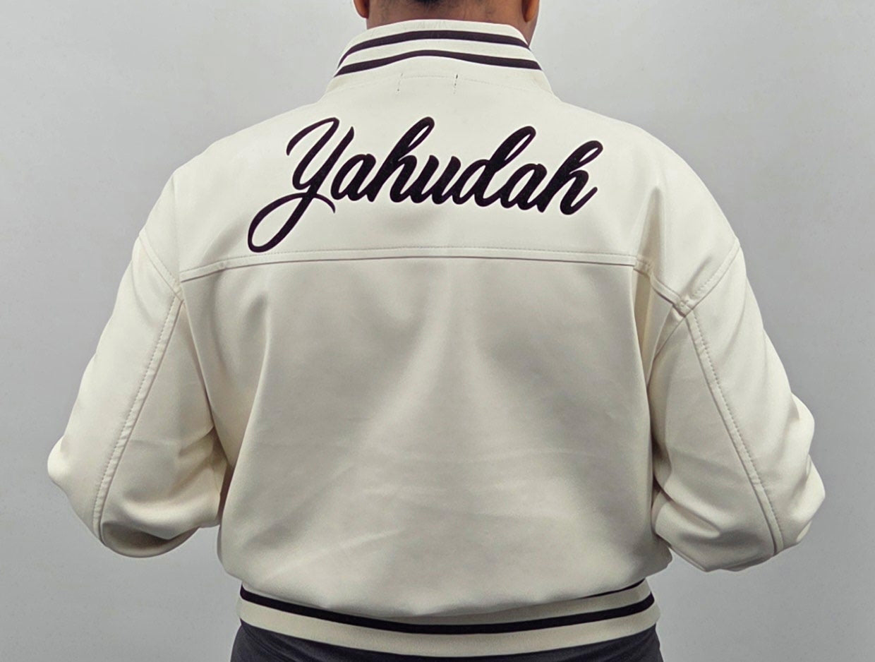 Yahudah Faux Leather Jacket