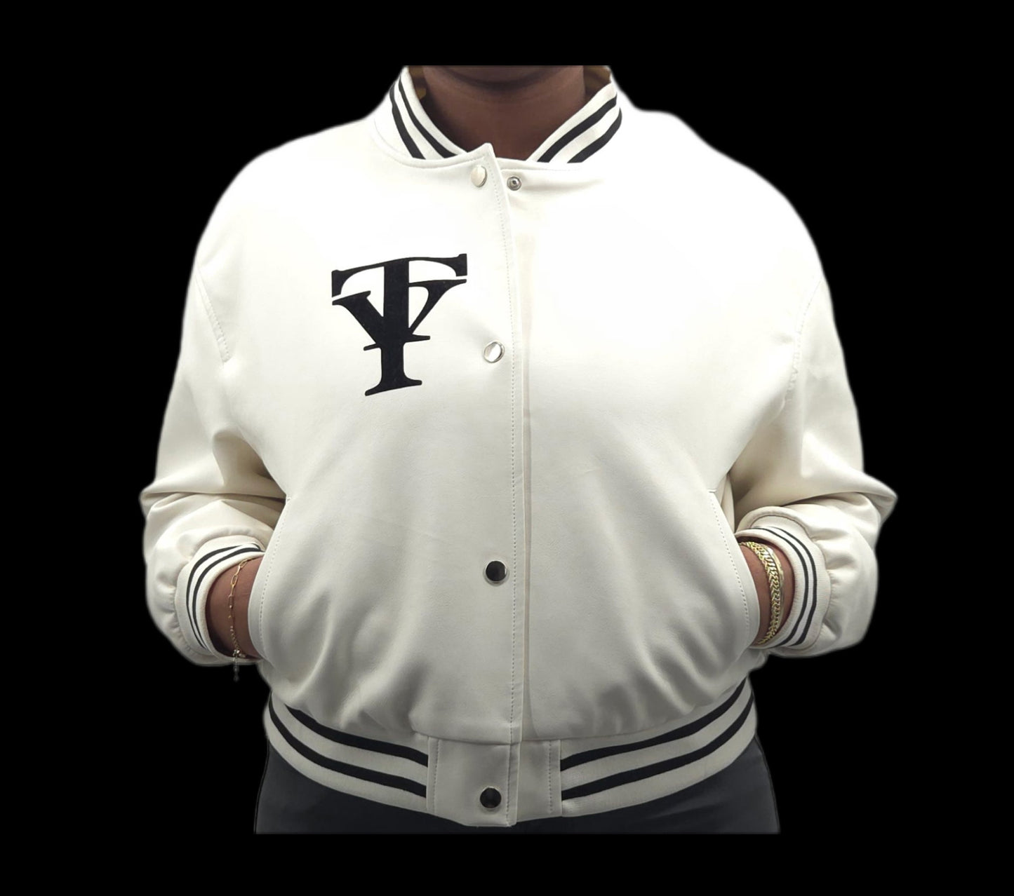 Yahudah Faux Leather Jacket